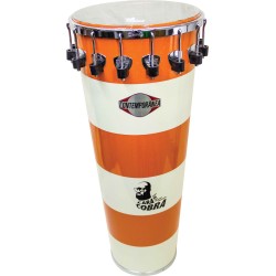 Timbal 14" x 90cm bois Cara de Cobra White - 16 tir. - Pro